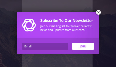 Create beautiful email signup forms with Bloom plugin